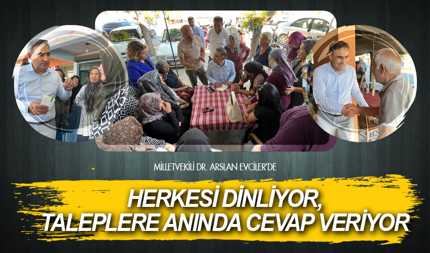 Herkesi dinliyor, taleplere anında cevap veriyor